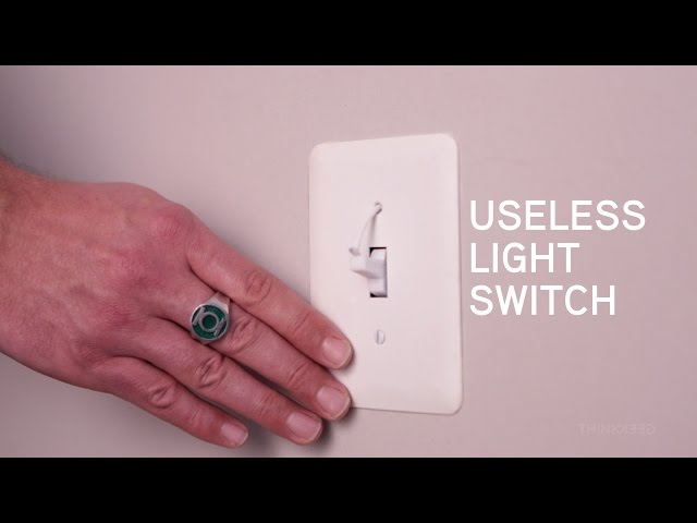Bathroom Light Goes Off Itself useless light switch | thinkgeek Bathroom Light Goes Off Itself useless light switch | thinkgeek