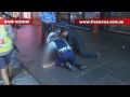 NSW Police and Paramedics deal with alcohol fuelled stupidity