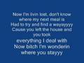 Lil Troy - Still a bitch in my book LYRICS