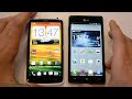 HTC One X vs LG Optimus 4X HD: скорость (speed comparison)