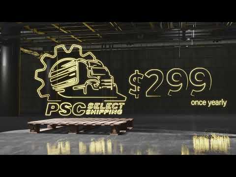 psc select shipping video