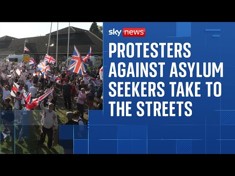 Locals protest migrant housing plan