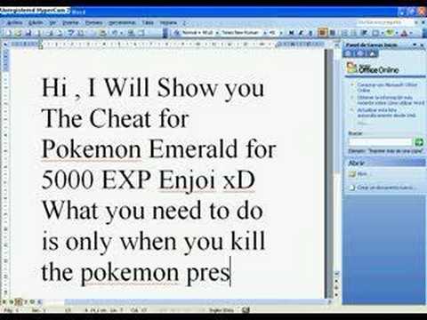 gpsphone emerald cheat exp. gpsphone emerald cheat exp.