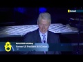 Shimon Peres 90th birthday: dignitaries including Bill Clinton and Barbra Streisand in Israel