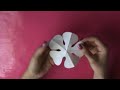Cómo hacer flores de papel PERFECTAS