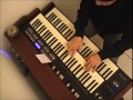 TX-5 Organ over 87 - Metal Backing Track in Dm