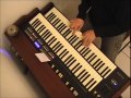 TX-5 Organ over 87 - Metal Backing Track in Dm