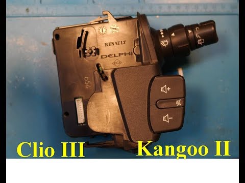 Подрулевой переключатель рено клио 3 кангу 2 модус III Kangoo II