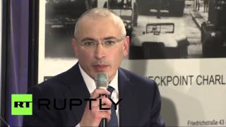 Пресс-конференция Михаила Ходорковского (22.12.2013)