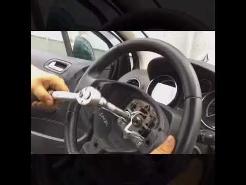 Demontage du volant Airbag Peugeot 308 SW - Cabrio
