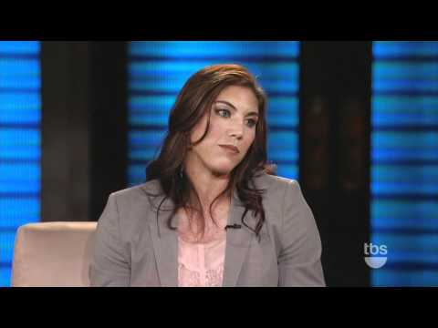 Hope Solo appears on the George Lopez show on 7 22 2011