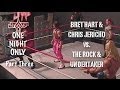 JWF One Night Only Part 3 - The Rock & Undertaker vs. Bret Hart & Chris Jericho