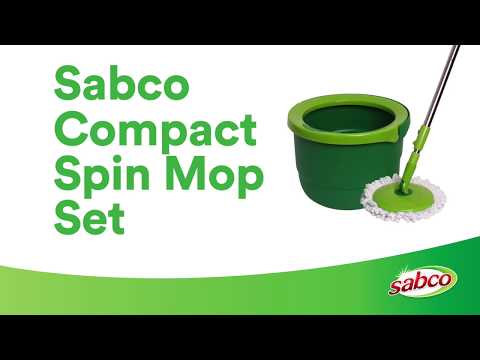 Sabco Compact Spin Mop Set