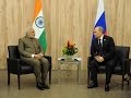 President Of Russia Putin Eyes Key Deals In India