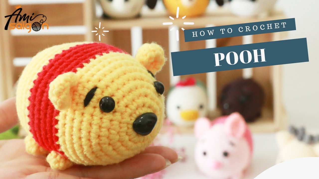 Amigurumi Pooh Tsum Tsum – free crochet pattern
