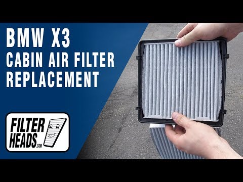 How to Replace Cabin Air Filter 2017 BMW X3