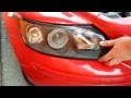 Byta lampor till huvudstrålkastare Volvo S40 V50 C