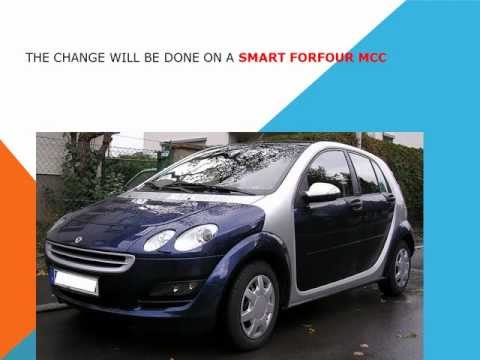 How to replace the air cabin filter dust pollen filter on a Smart Forfour MCC
