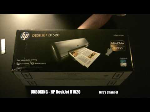 UNBOXING - HP DeskJet D1520