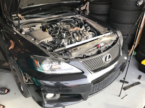 DIY: Replacing Radiator and Waterpump on Lexus ISF