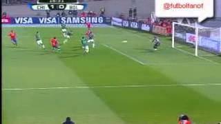 Gol de Eduardo Vargas (Chi) - Chile 1 - 0 Bolivia - Eliminatorias 2014