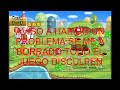 Enseñando el juego new super mario bros wii en español HD mundo 1-1.
