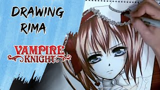Drawing Rima from Vampire Knight [ majority request ] как рисовать героев из аниме