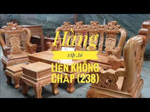 Nghê 3 đầu gõ đỏ cột 14 _6 món ,tó liền Siêu víp (số 238) /Đồ Gỗ Trâm Anh -0794455222