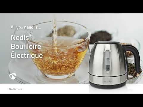 Nedis - Bouilloire Electrique Blanche - NEDIS - Capacité 1,8 L