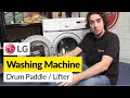 How to change a washing machine drum paddle - LG 