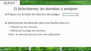 acp avec xlstat acp avec xlstat