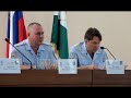 В отделе полиции - новый начальник