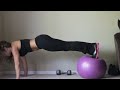 20 STABILITY BALL EXERCISES