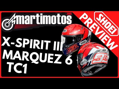 Video of SHOEI X-SPIRIT 3 MARQUEZ 6