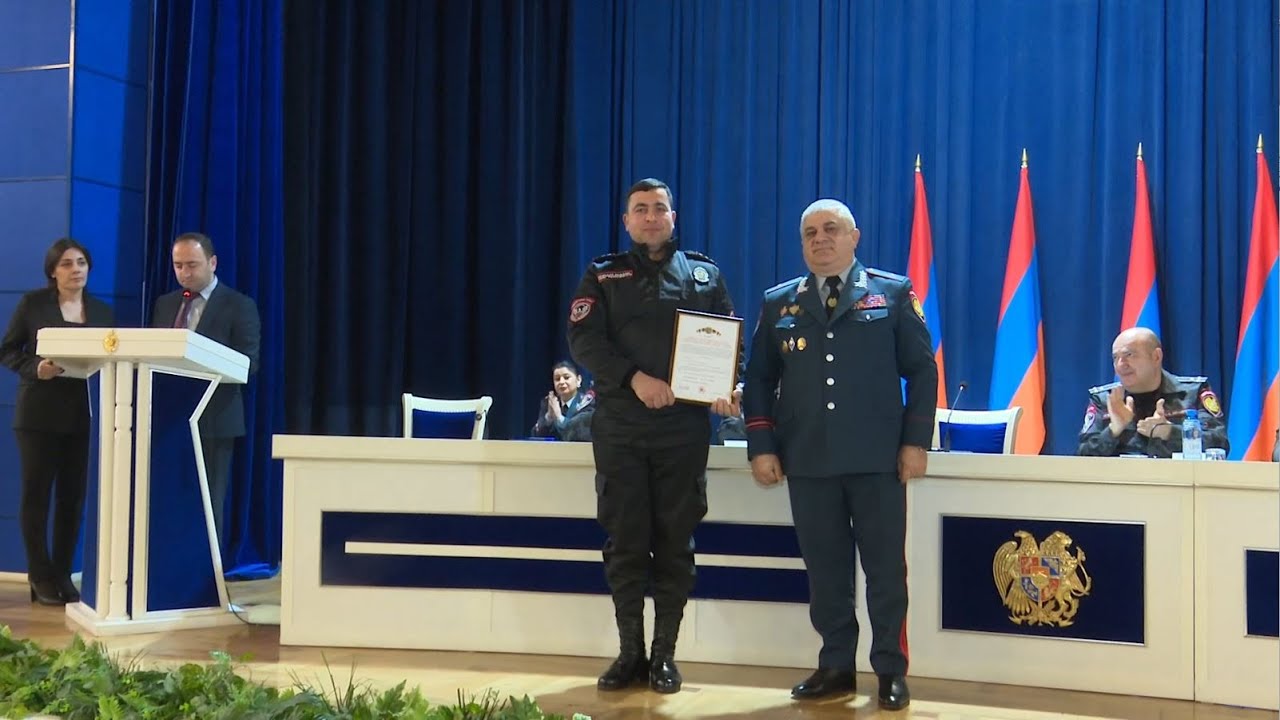 2022 թվականի ոստիկանության զորքերի լավագույն զինծառայող է ճանաչվել Վազգեն Մանուկյանը