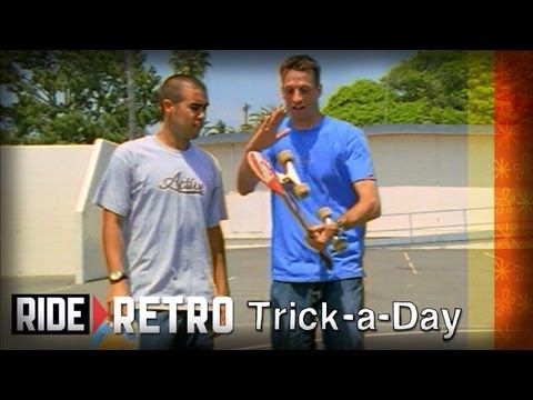 HowTo Varial Kickflips with Tony Hawk Eric Koston Retro TrickaDay