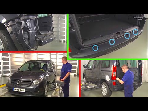 Mercedes-Benz Citan | Remove & install rear bumper