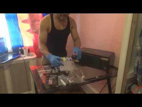 how to install continuous ink system for Hp C4795 Duration: 13:23. Total Views: 105