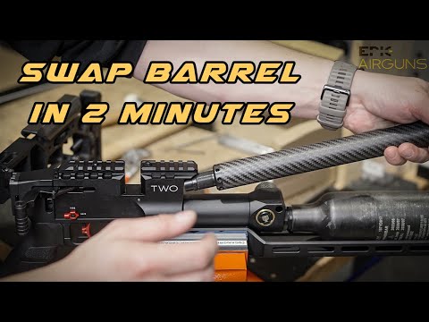 Epic TWO - How to change Barrel or caliber