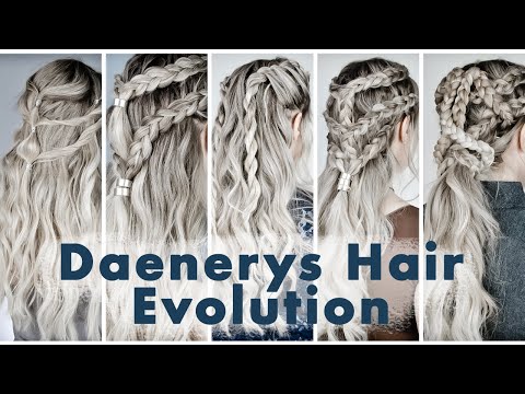 Download The Evolution Of Daenerys Targaryen Hairstyles On Game Of Thrones How To Do All Of Her Braids Youtube Youtube Thumbnail Create Youtube