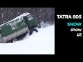 Tatra 805 - řádění na sněhu