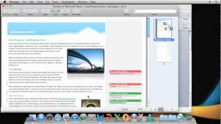 how to print double sided mac word 2011