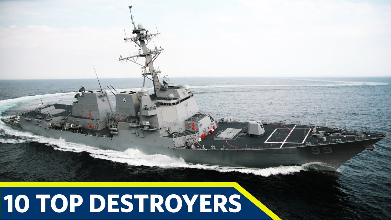 Top 10 Most Powerful Destroyers In The World in 2020