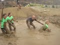 jump in mud