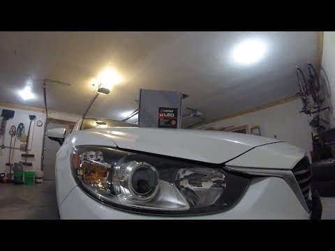 2015 Mazda 6 LED Headlight Conversion