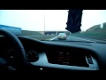 2010 Audi S4 vs 2009 BMW 335d racing on highway