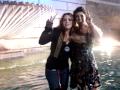 Noemi e Syria bagno nella fontana di Piazza del Popolo al COCA-COLA LIVE ...