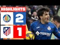 GETAFE CF 2 - 1 ATL?TICO DE MADRID I RESUMEN LALIGA EA SPORTS