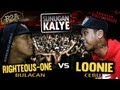 SUNUGAN KALYE - LOONIE vs RIGHTEOUS ONE promo battle