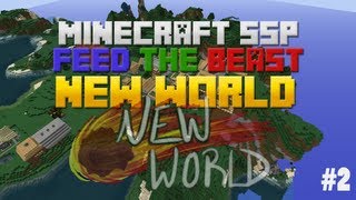 Minecraft SSP Let's Play :: New World :: Avsnitt 2  - "Surprise Attack"